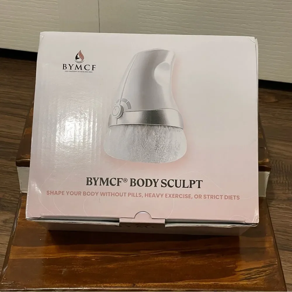 BYMCF Body Sculpt Device With 3 White Beauty Pads and 2 Multipurpose Beauty Pads